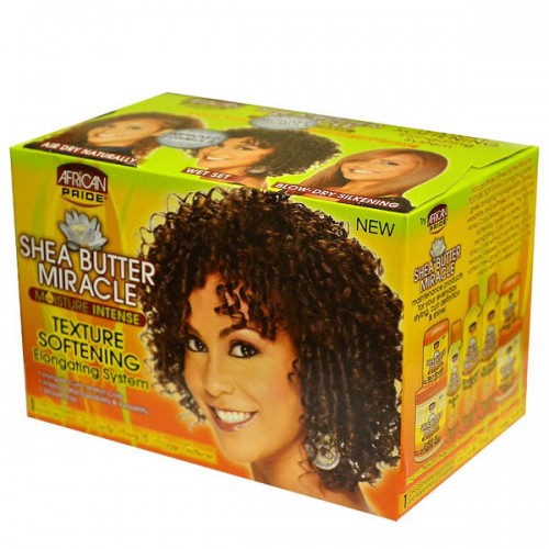 African Pride Shea Butter Miracle Texture Softening System